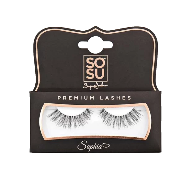 SOSU Premium Lashes Black Box Sophia