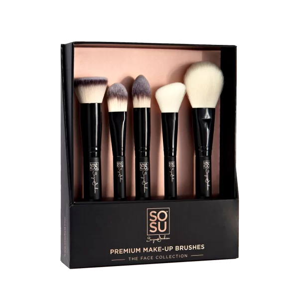 SOSU The Face Collection 5 Piece Brush Set