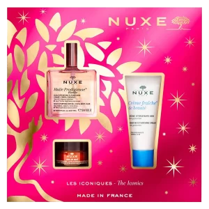 Nuxe The Iconics In Pink 3 Piece Gift Set