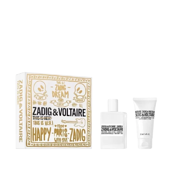 Zadig & Voltaire This Is Her Eau De Parfum 50ml Gift Set