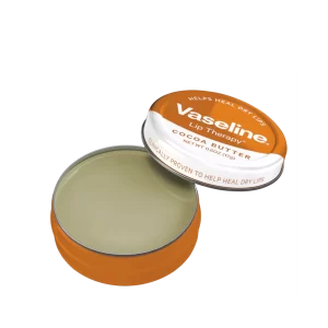 Vaseline Lip Therapy Coca Butter Open Tin