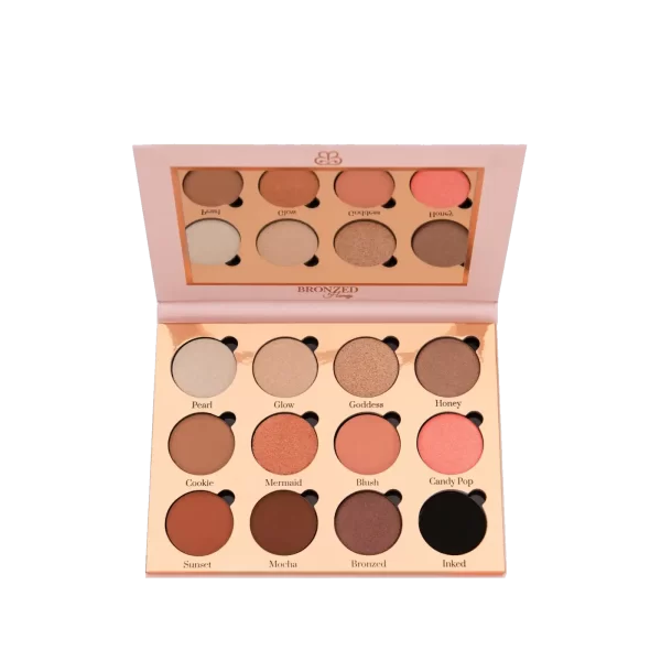 BiaBelle's Bronzed Honey Eyeshadow Palette