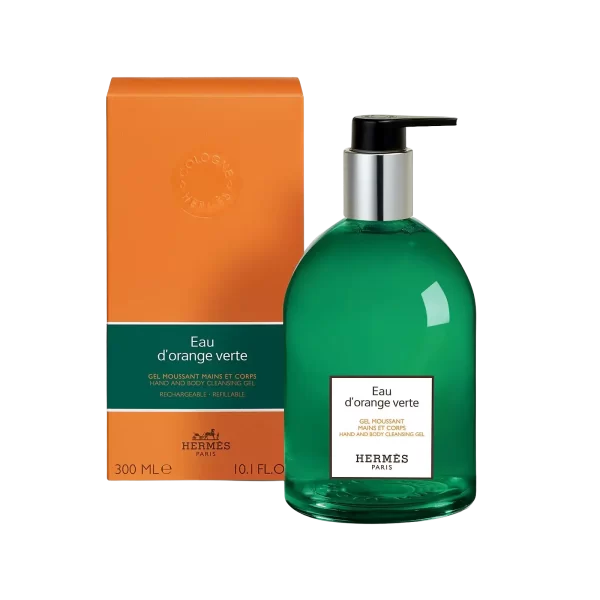 Hermes Eau d'Orange Verte Hand & Body Cleansing Gel With Box