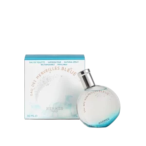 Hermès Eau des Merveilles Bleue Eau de toilette 30ml With Box